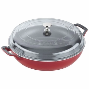 12-inch Braiser With Glass Lid