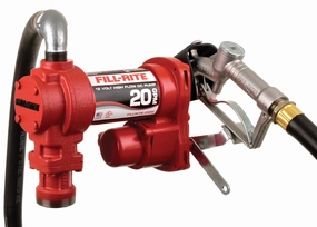 12V DC 20 GPM Fuel Transfer Pump with Nozzle