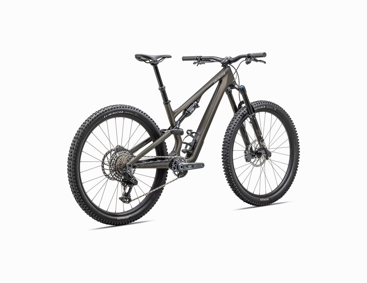 2025 Specialized Stumpjumper 15 Expert 29" Bike - S3, Gloss Gunmetal / White Mountains