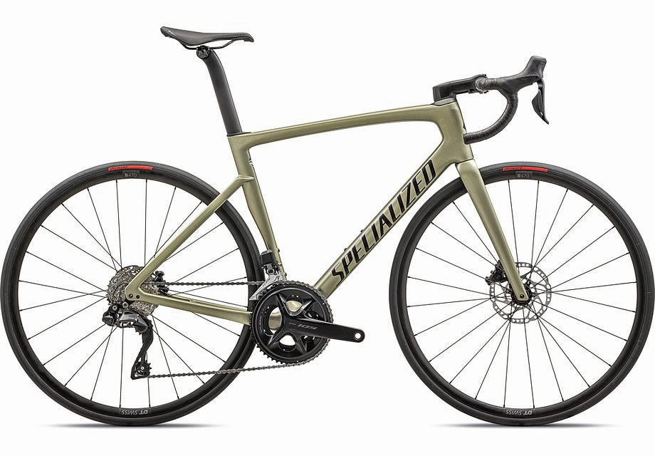 2025 SPECIALIZED TARMAC SL7 COMP BIKE - 49cm, GLOSS METALLIC SPRUCE / METALLIC MIDNIGHT SHADOW