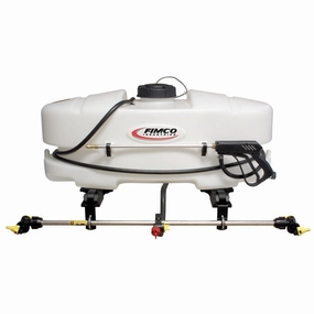 25 Gallon ATV Sprayer. 3 Nozzle Broadcast Boom