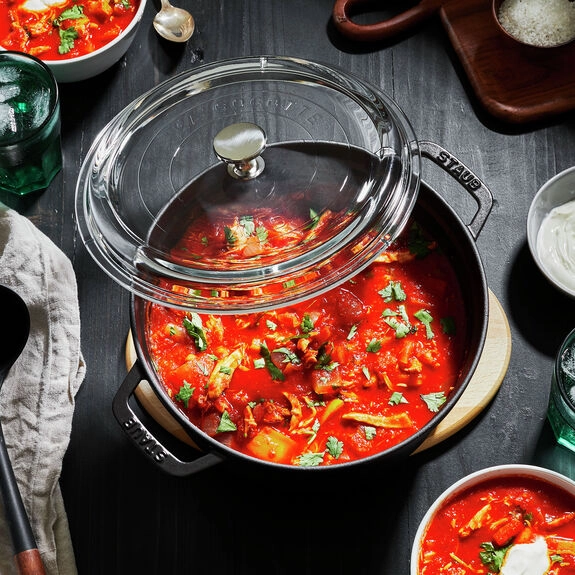 4 Qt Round Glass Lid Cocotte