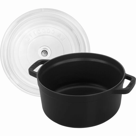 4 Qt Round Glass Lid Cocotte