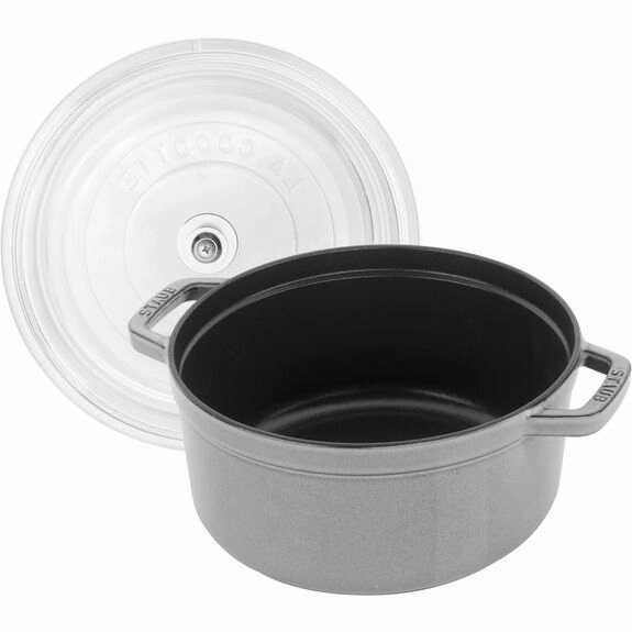 4 Qt Round Glass Lid Cocotte