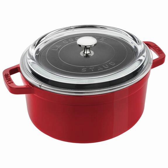 4 Qt Round Glass Lid Cocotte