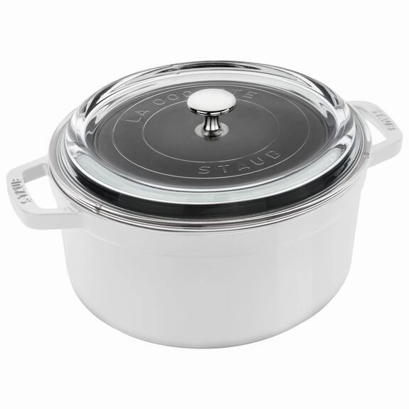 4 Qt Round Glass Lid Cocotte