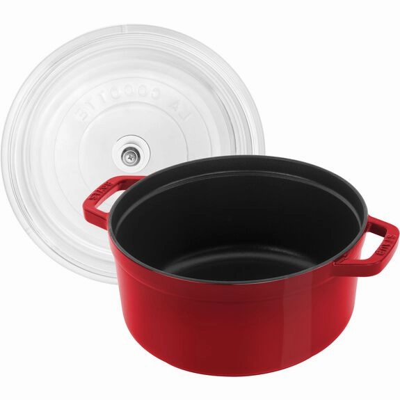 4 Qt Round Glass Lid Cocotte