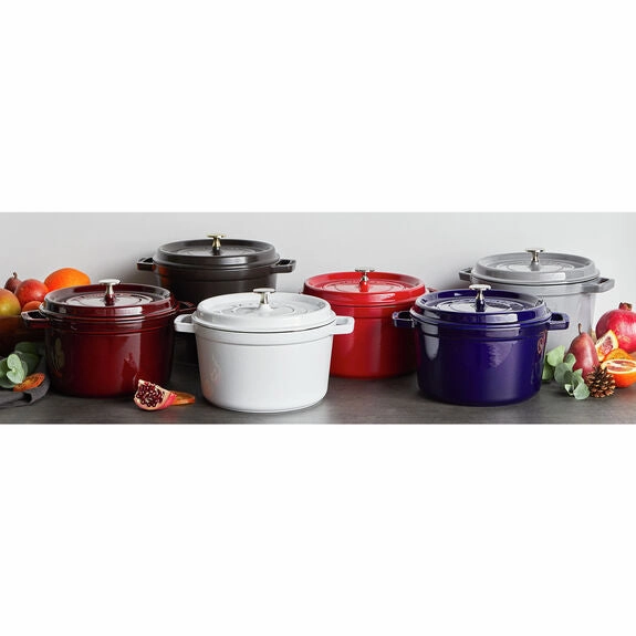 5 Qt Round Tall Cocotte