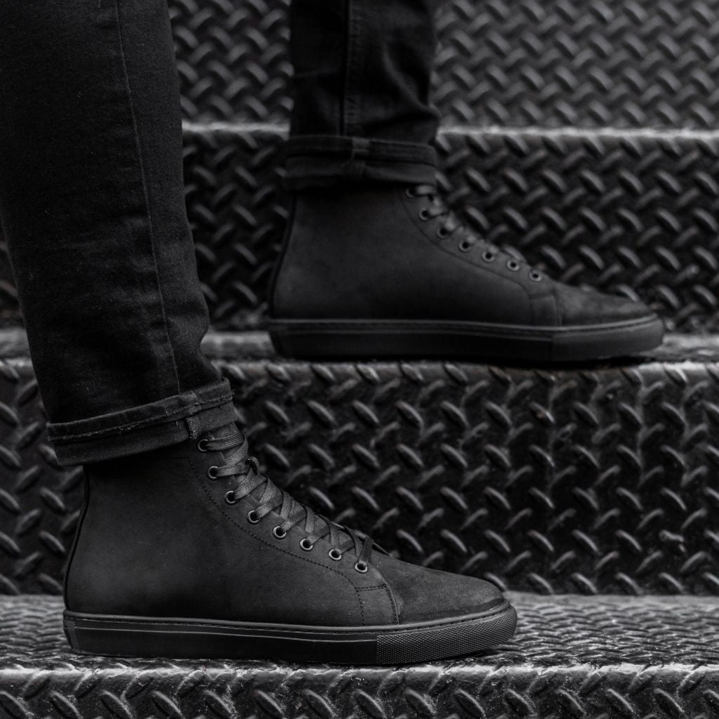 [S] Premier High Top | Black Matte