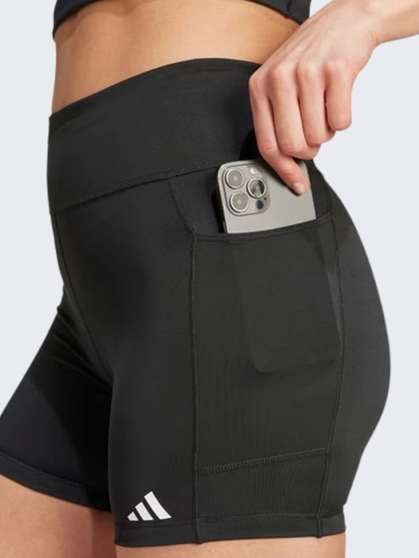 Adidas Own The Run Women Running Short Black