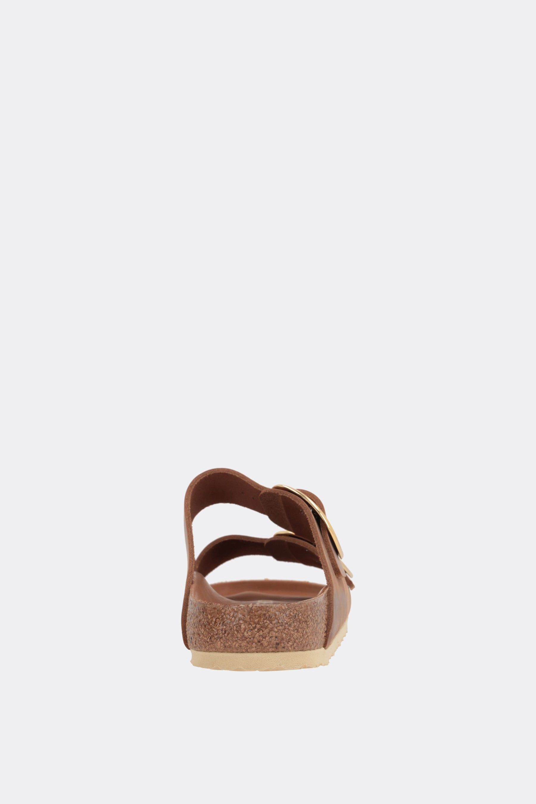 Arizona Big Buckle flat sandals in oiled leather (Narrow Fit)