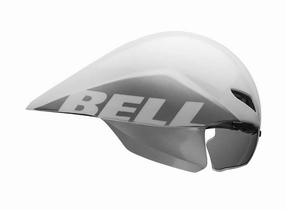 Bell Javelin Time Trial Helmet - White-Silver