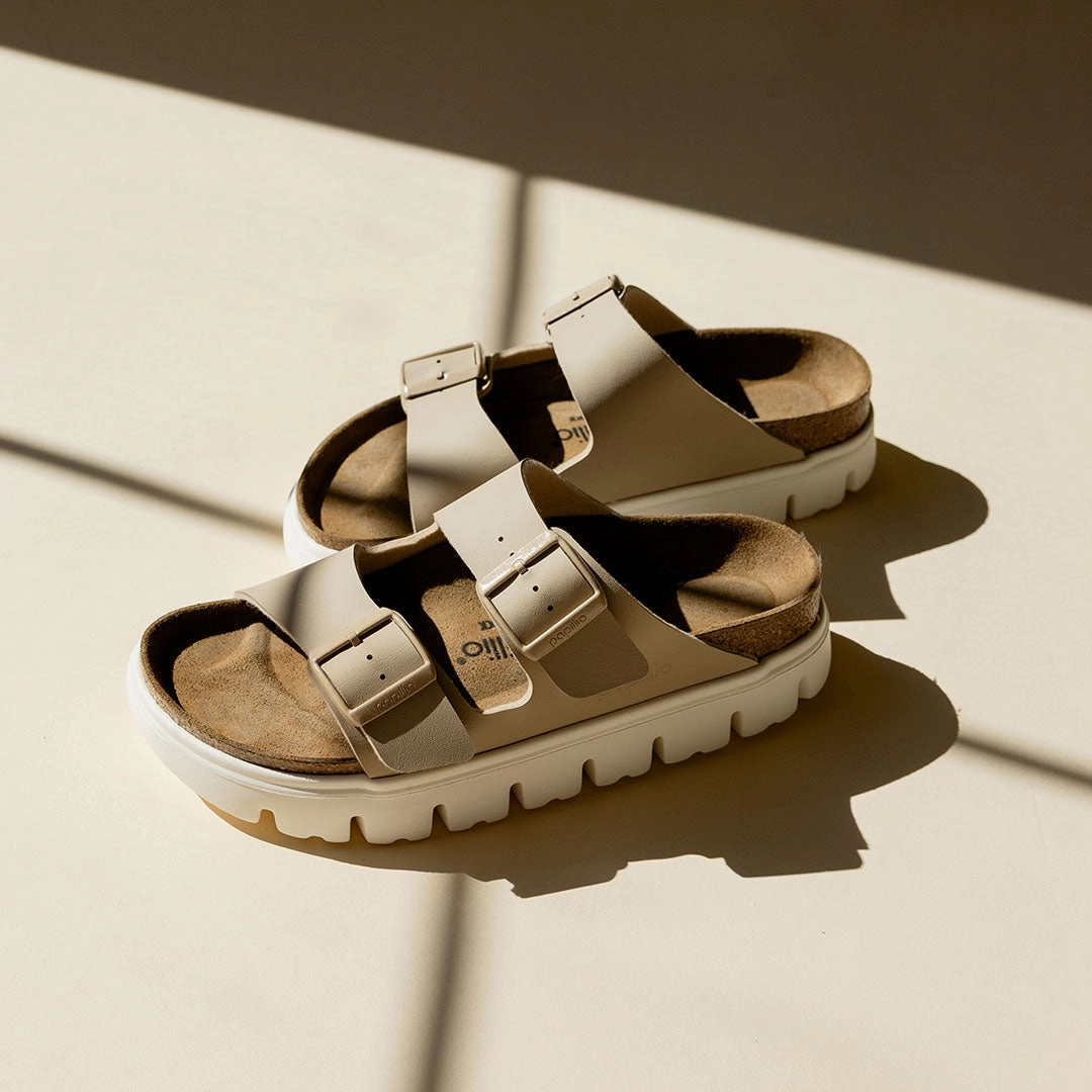 Birkenstock Arizona Chunky Birko-Flor, Sandcastle