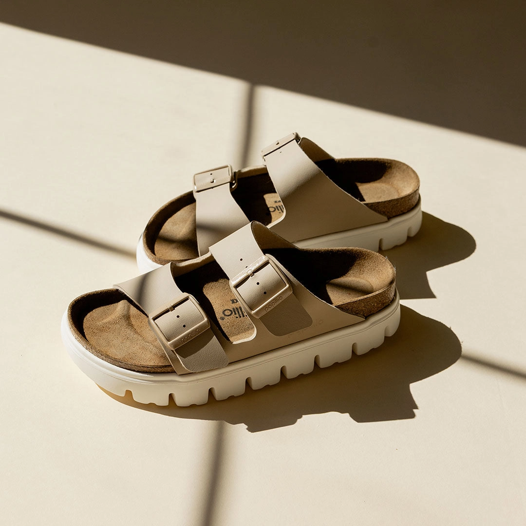Birkenstock Arizona Chunky Birko-Flor, Sandcastle