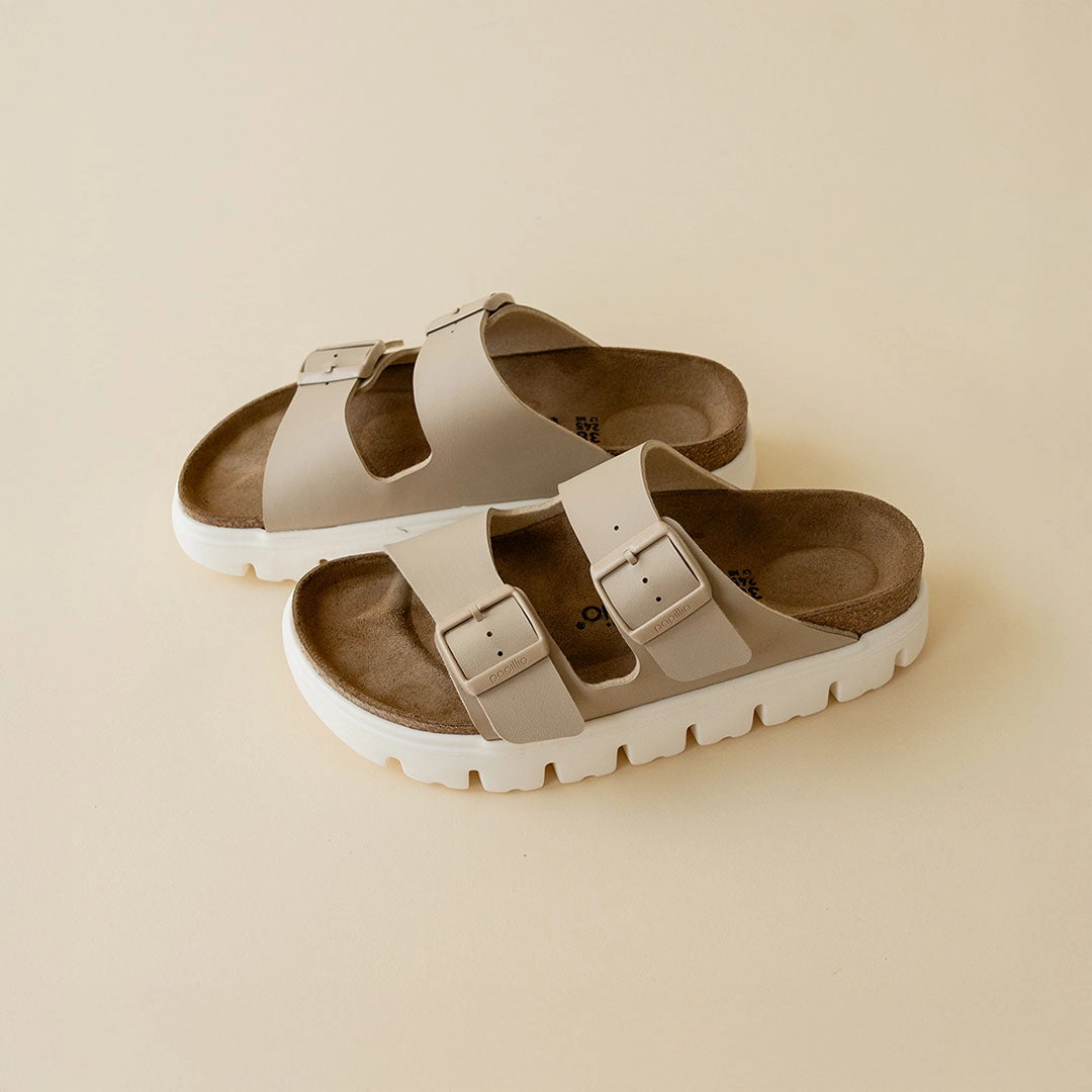 Birkenstock Arizona Chunky Birko-Flor, Sandcastle
