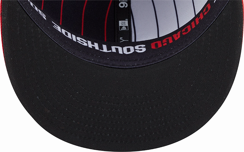 Chicago White Sox New Era 2025 City Connect Alternate 9FIFTY Snapback Hat - Red/Black