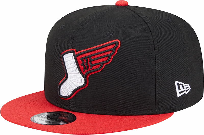 Chicago White Sox New Era 2025 City Connect Alternate 9FIFTY Snapback Hat - Red/Black