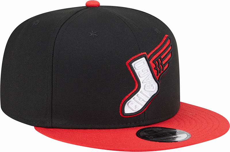 Chicago White Sox New Era 2025 City Connect Alternate 9FIFTY Snapback Hat - Red/Black