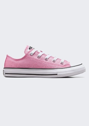 Converse Kids Chuck Taylor All Star 2V Prism Glitter Low Top