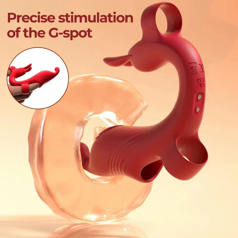 Female Rabbit Finger Vibrator – Nipple, Clitoris & G-Spot Stimulator for Couples