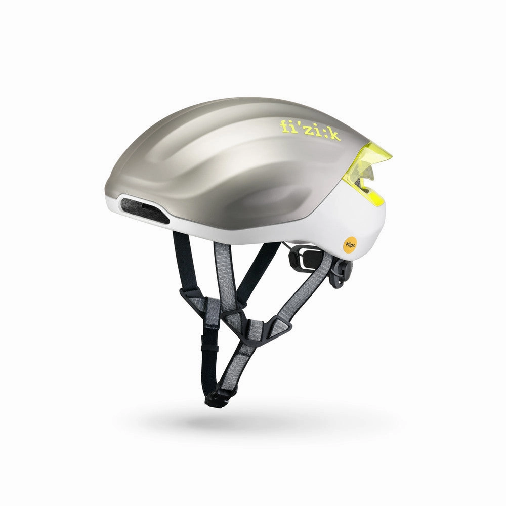 Fizik Kudo Road Aero Helmet with Light - Silver