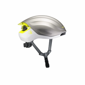 Fizik Kudo Road Aero Helmet with Light - Silver