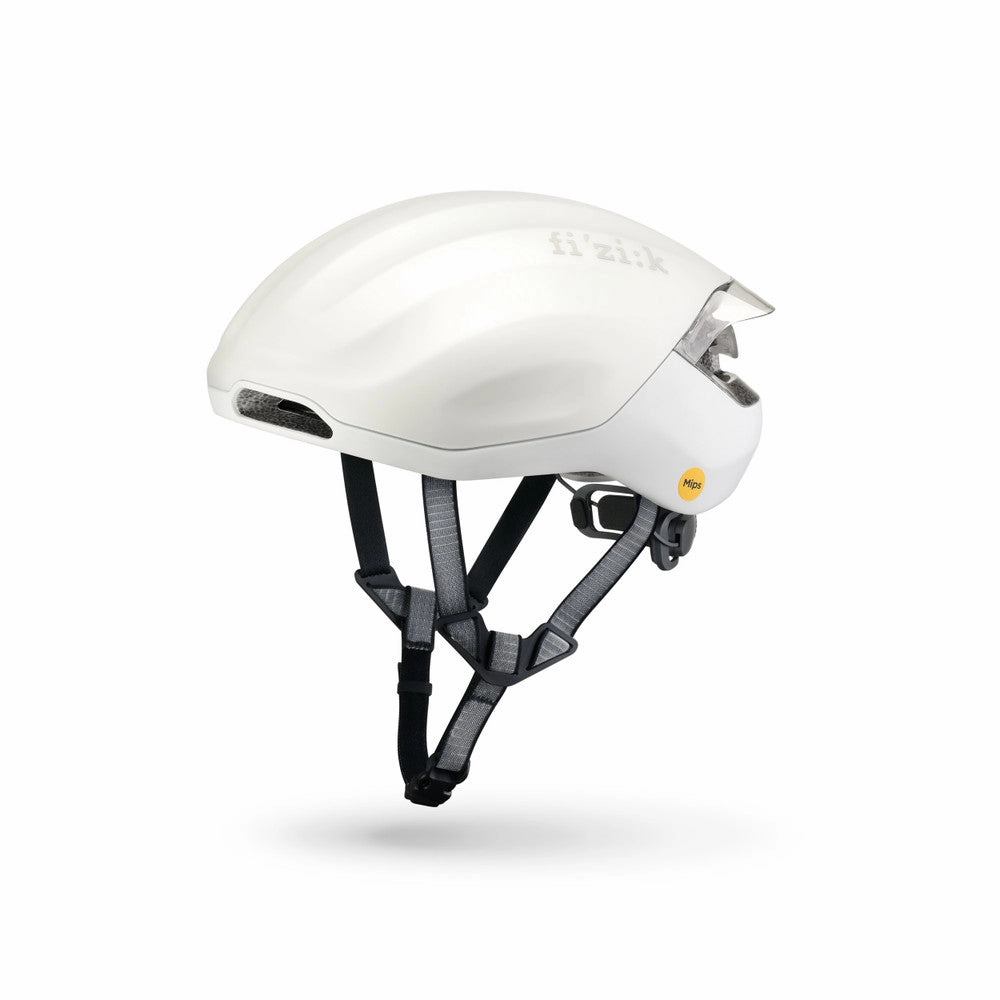 Fizik Kudo Road Aero Helmet with Light - White