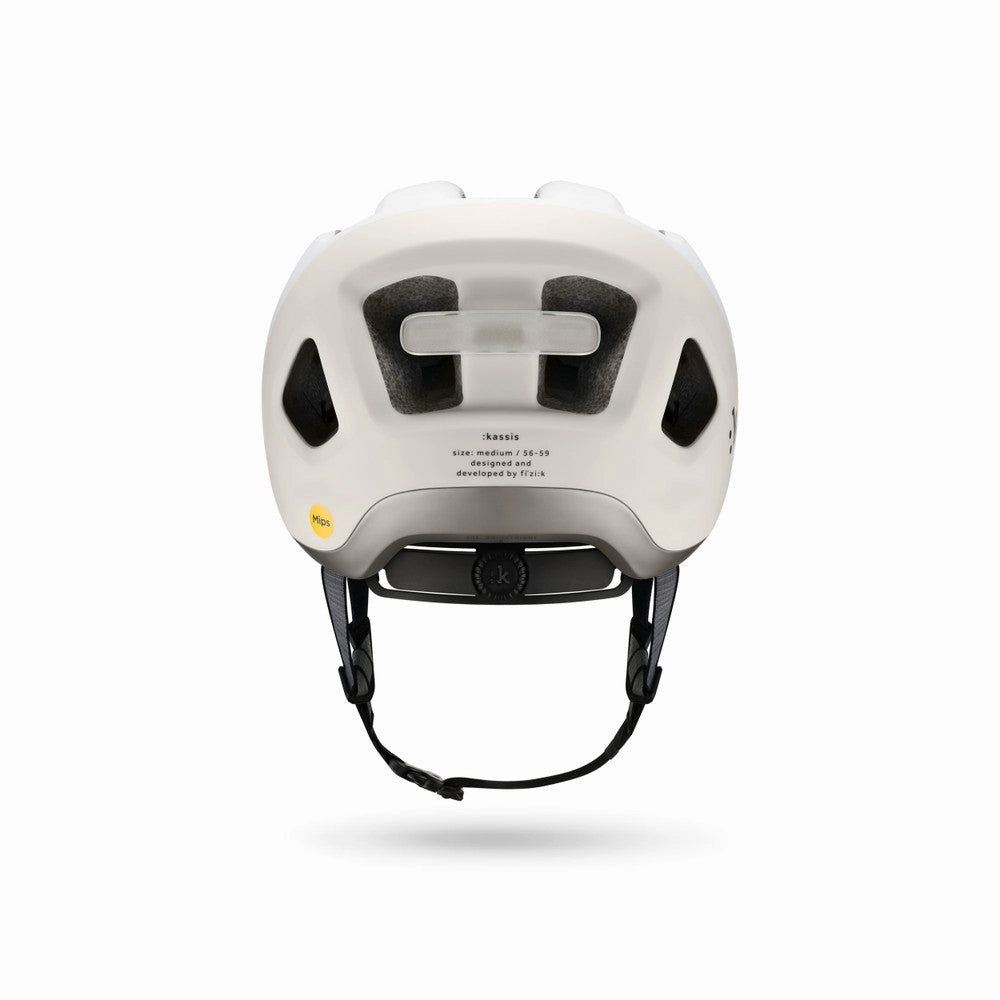 Fizik Kudo Road Helmet with Light - White