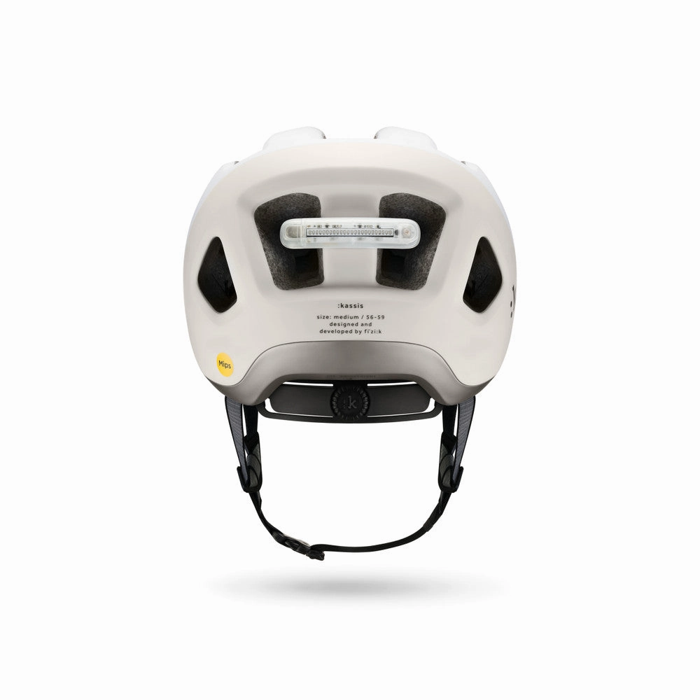 Fizik Kudo Road Helmet with Light - White