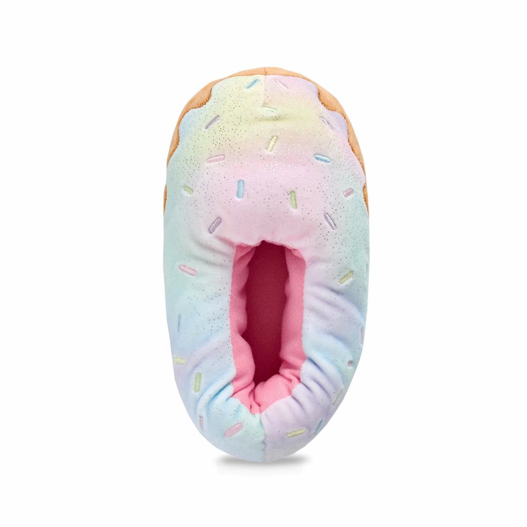 Girls' (Preschool & Junior) Foodie Donut Slippers (SGF3245WGN)