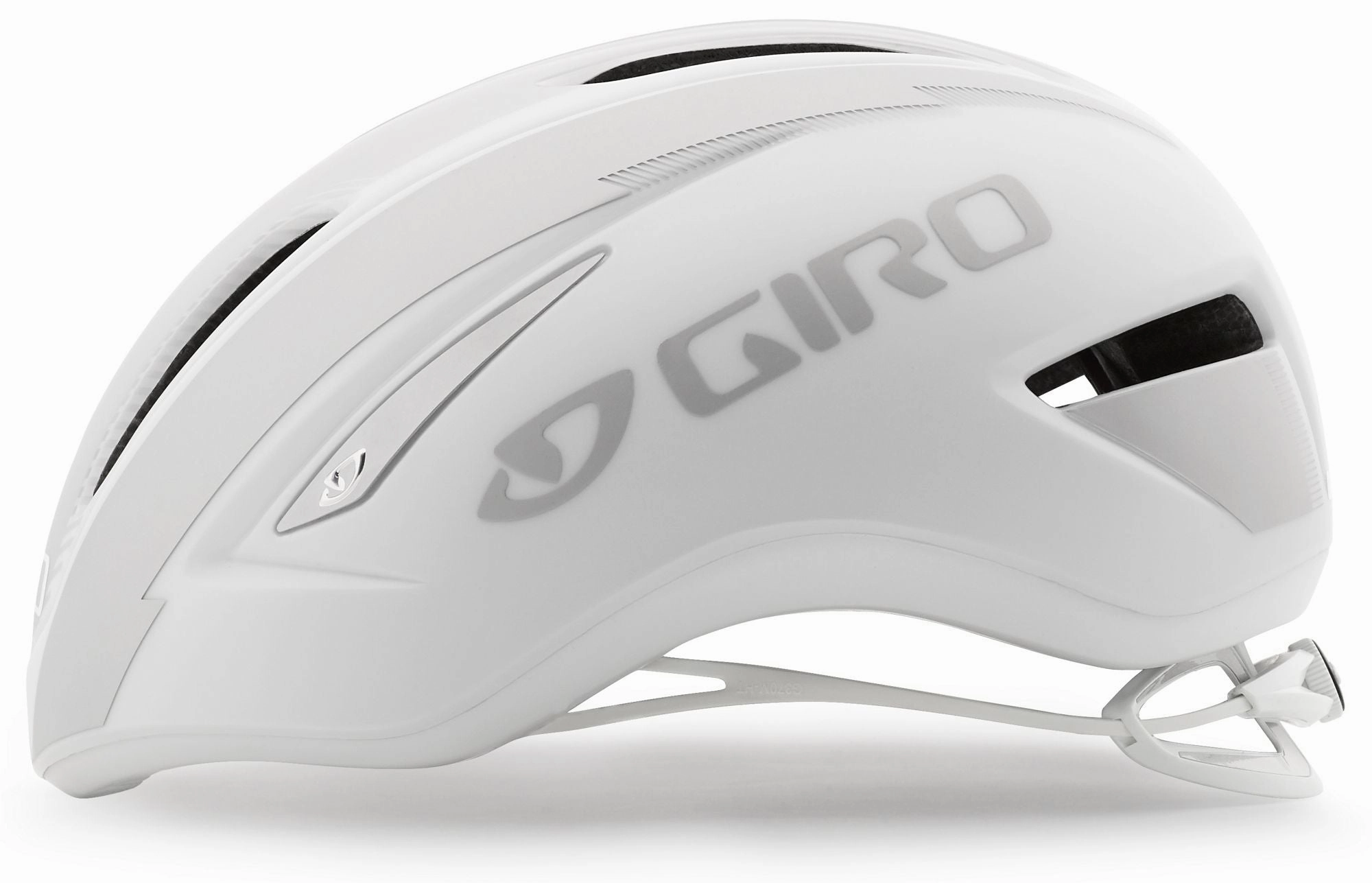 Giro Air Attack Road Helmet - Matt White-Silver