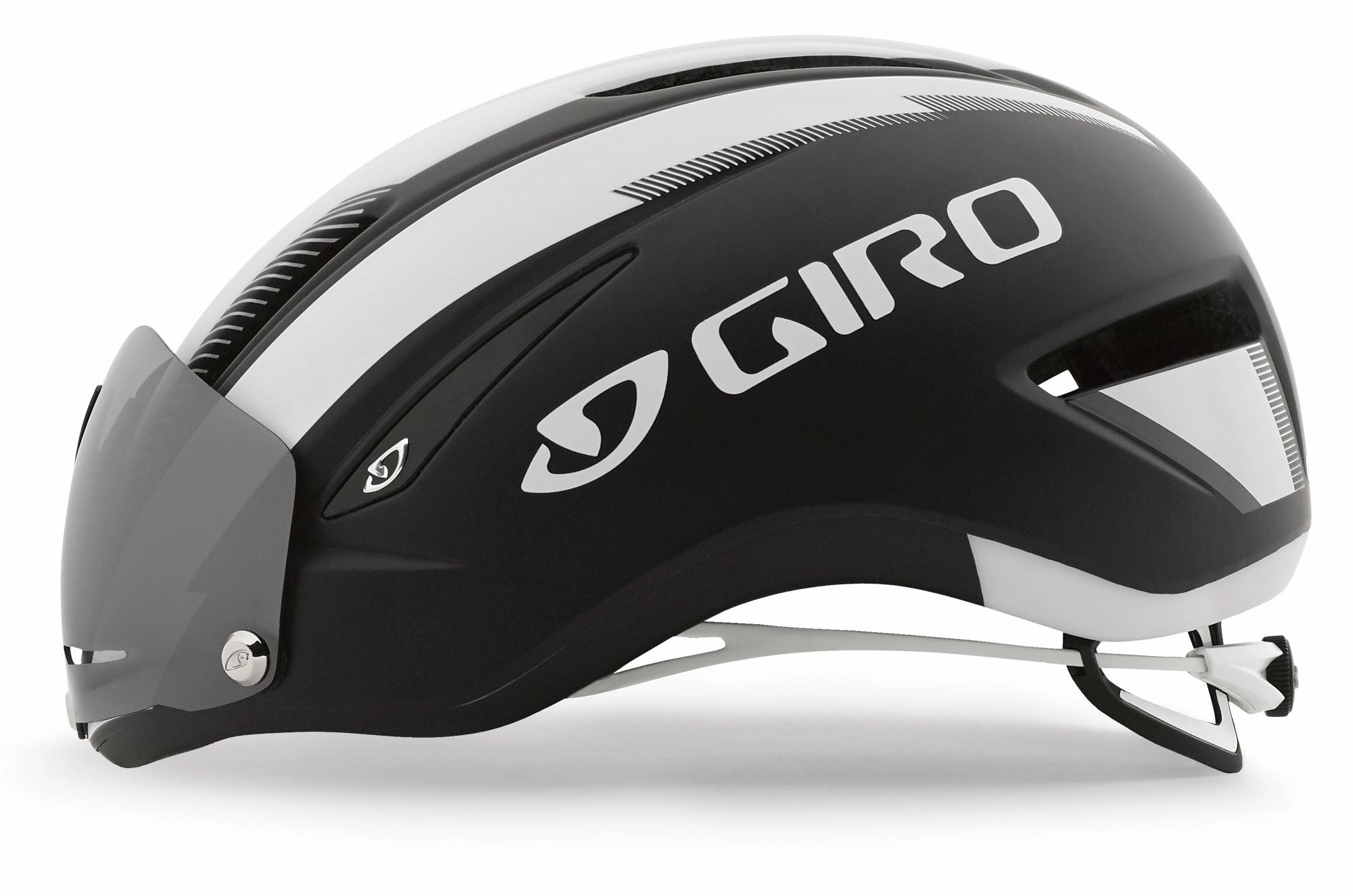 Giro Air Attack Shield Road Helmet - Black-White