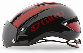 Giro Air Attack Shield Road Helmet - Red-Black