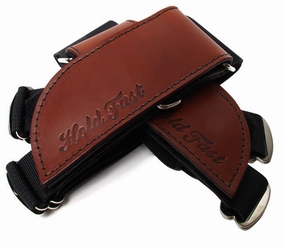 Hold Fast Leather Pedal Straps