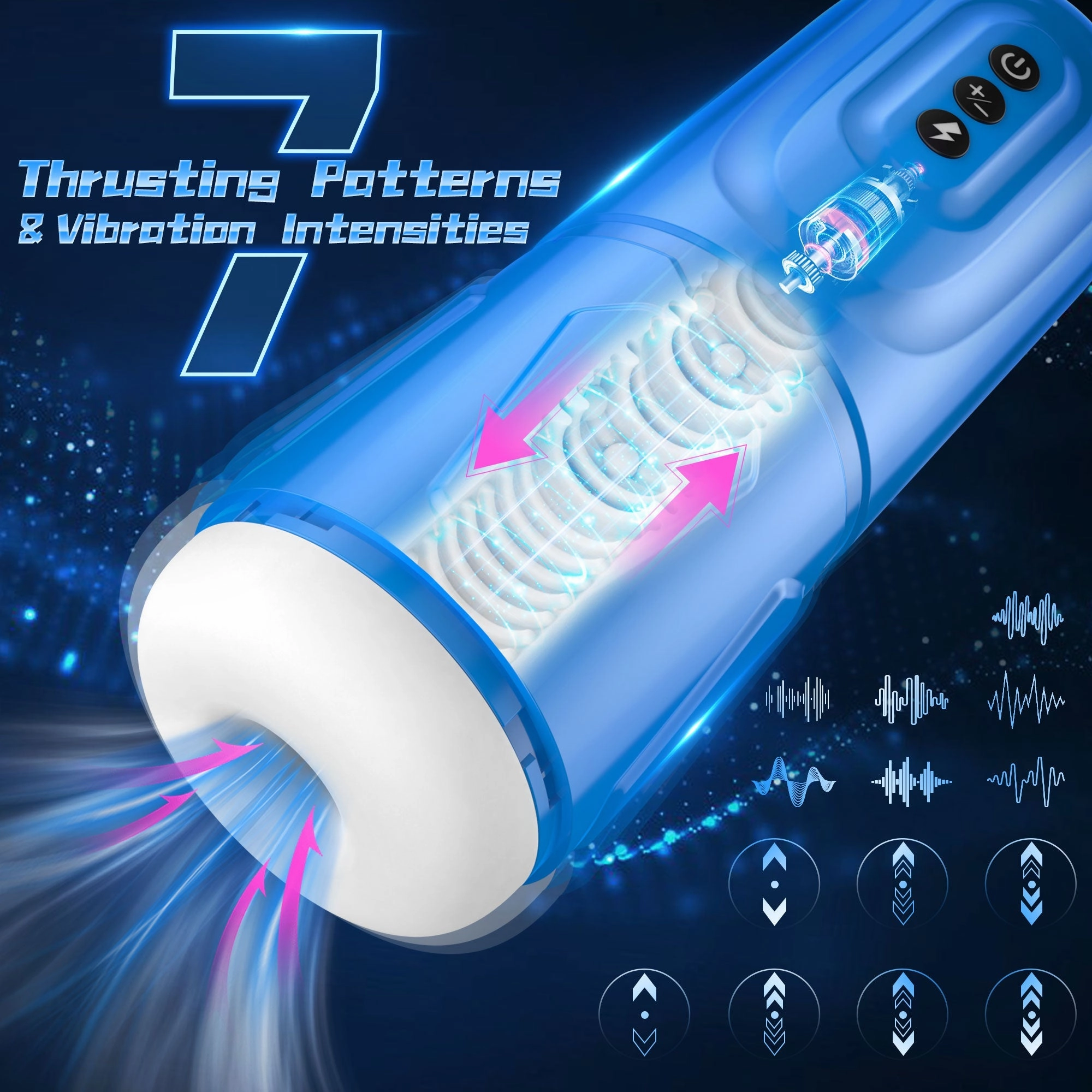 Jane - Thrusting Male Masturbator with Vibration