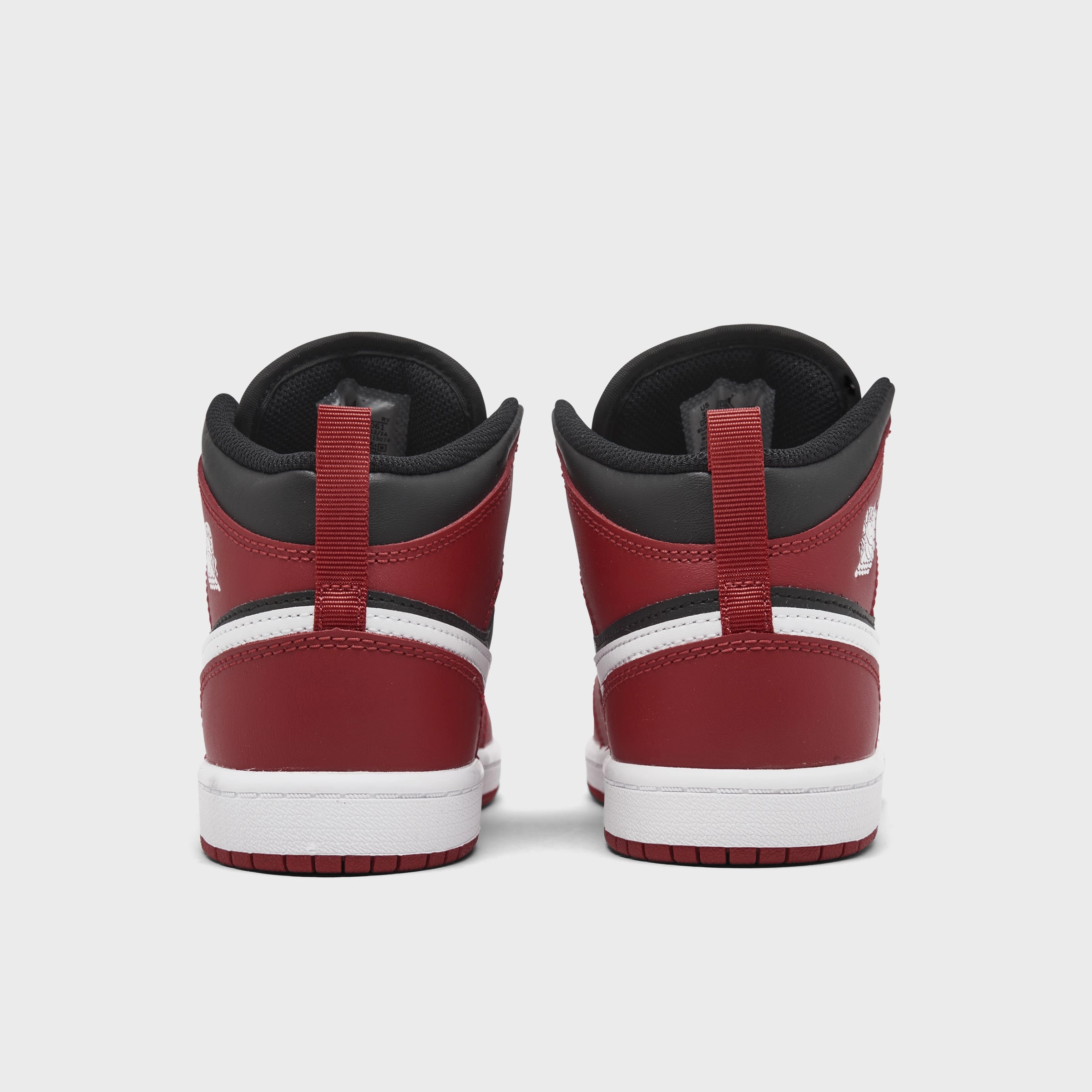Jordan 1 Mid PS Black / White - Gym Red