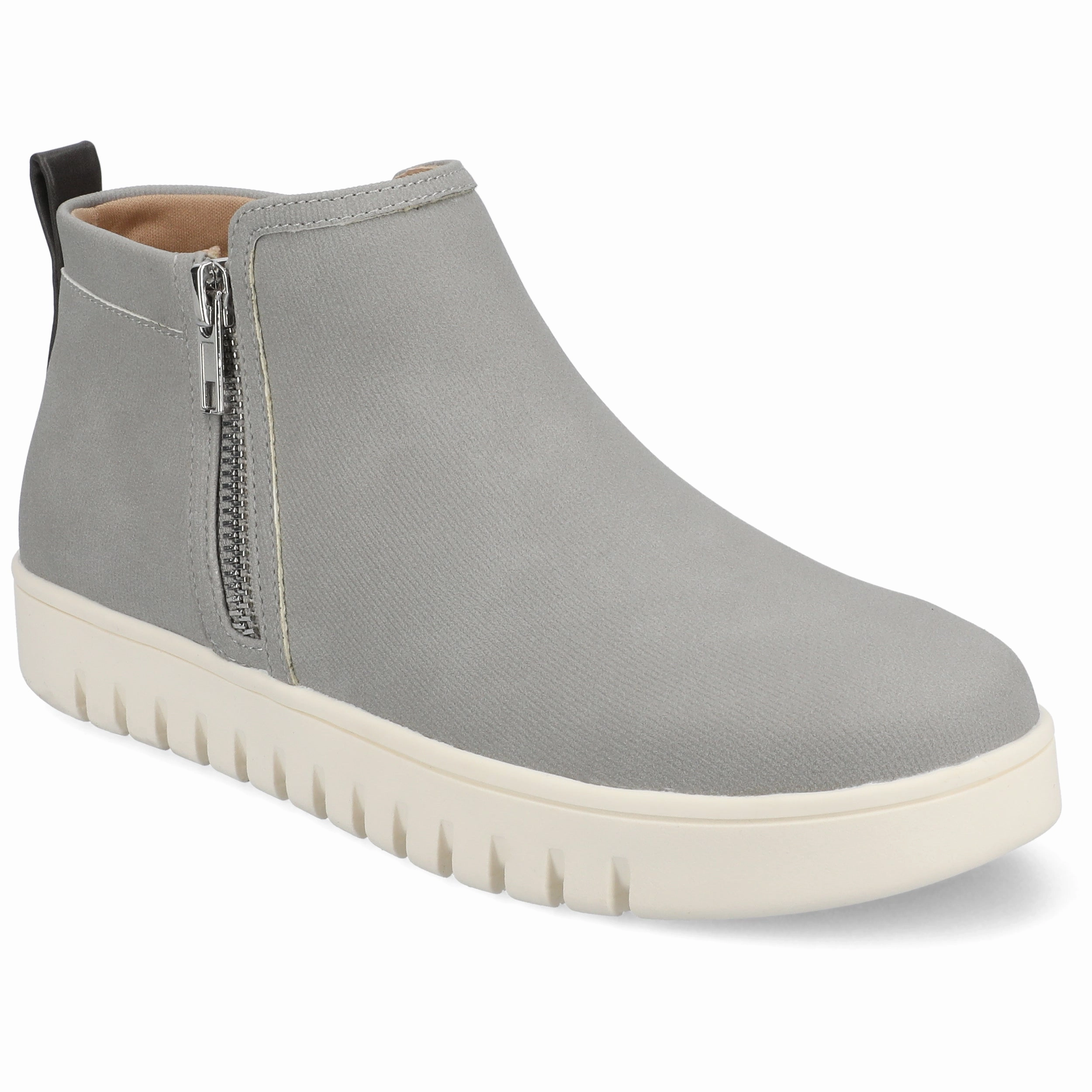 Journee Womens Alita Ankle Sneaker Bootie