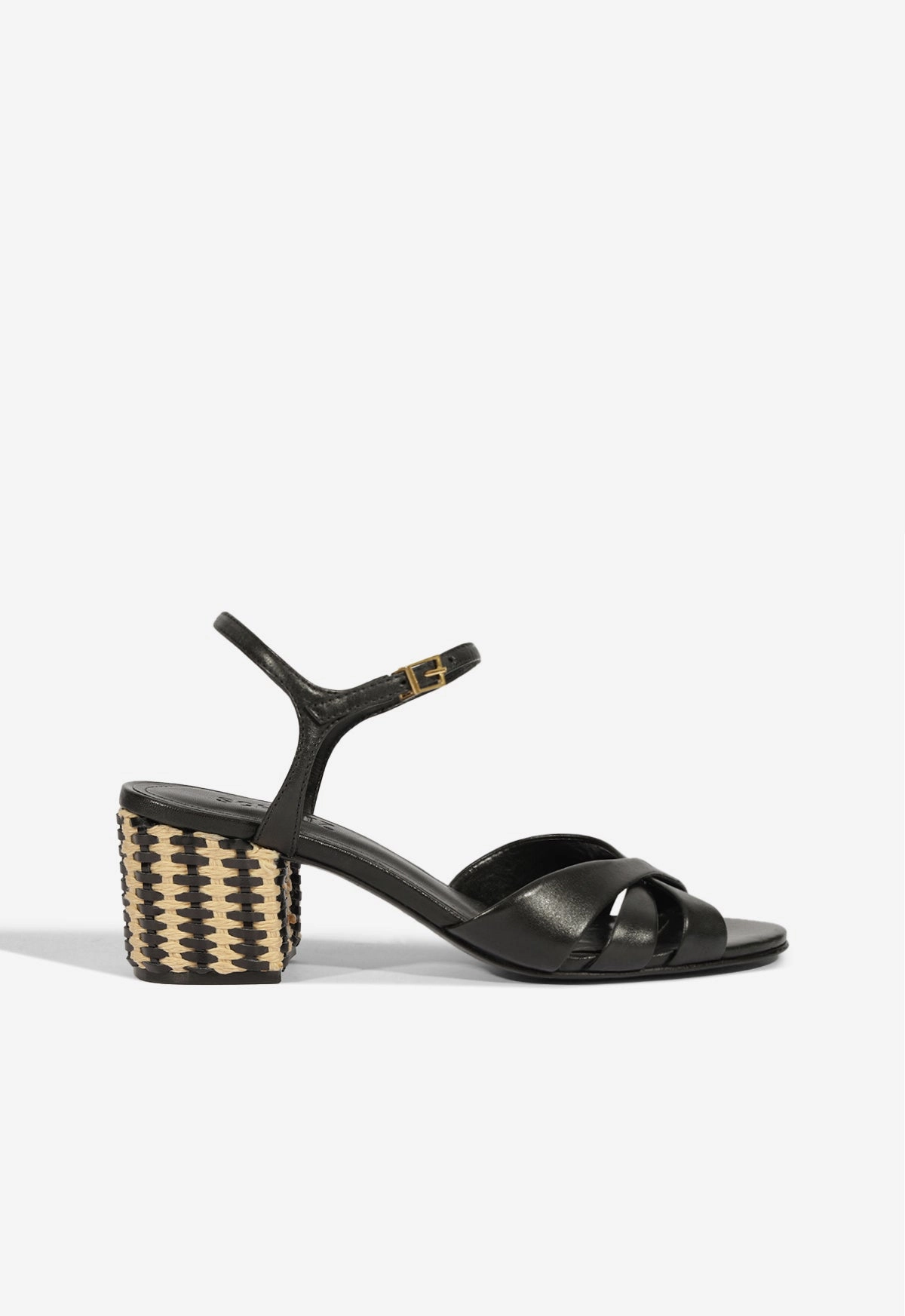 Keefa Mid Block Sandal