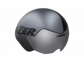 Lazer Victor TT Helmet - Titanium Stripes - 2020