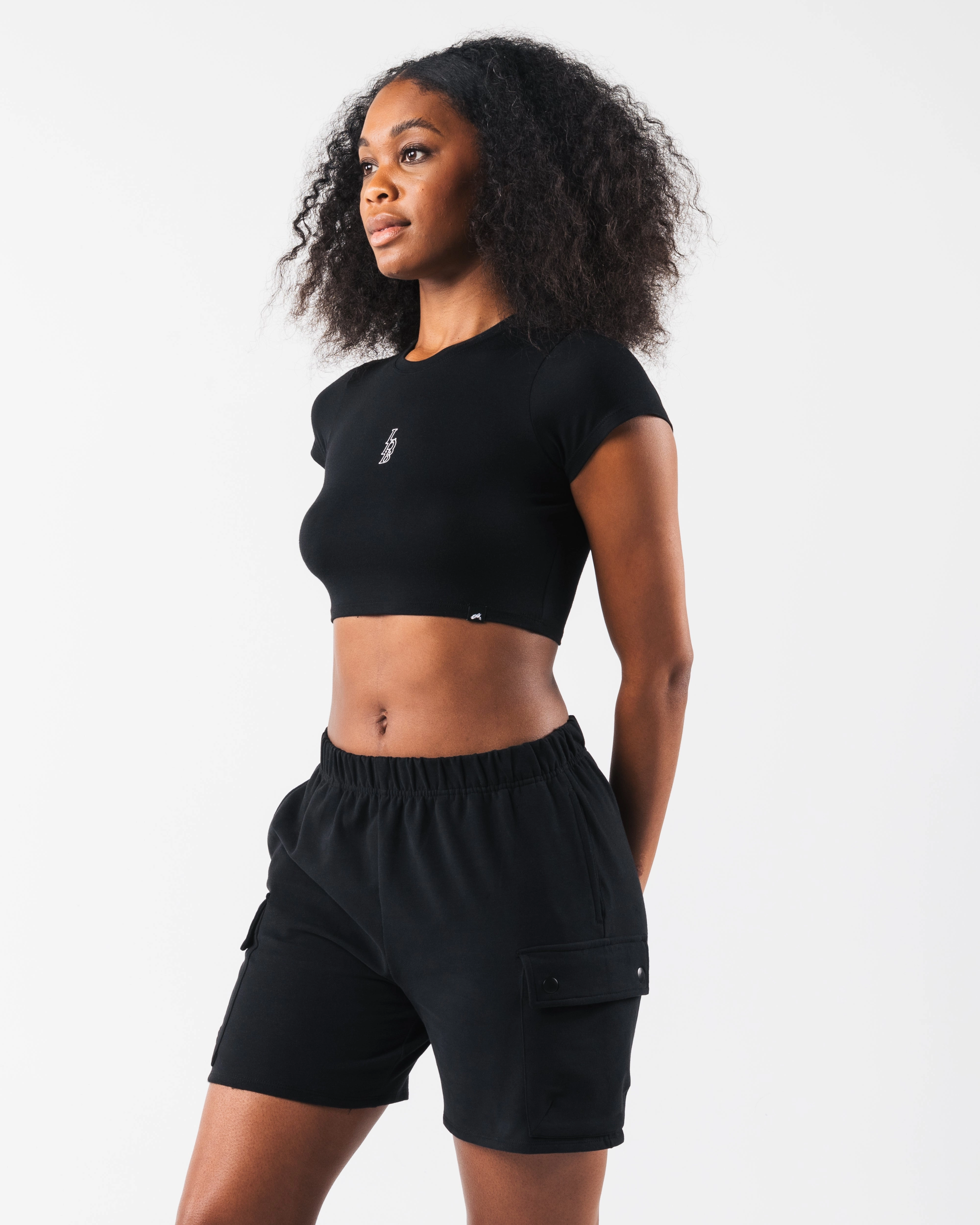 LDB Crop Tee - Black