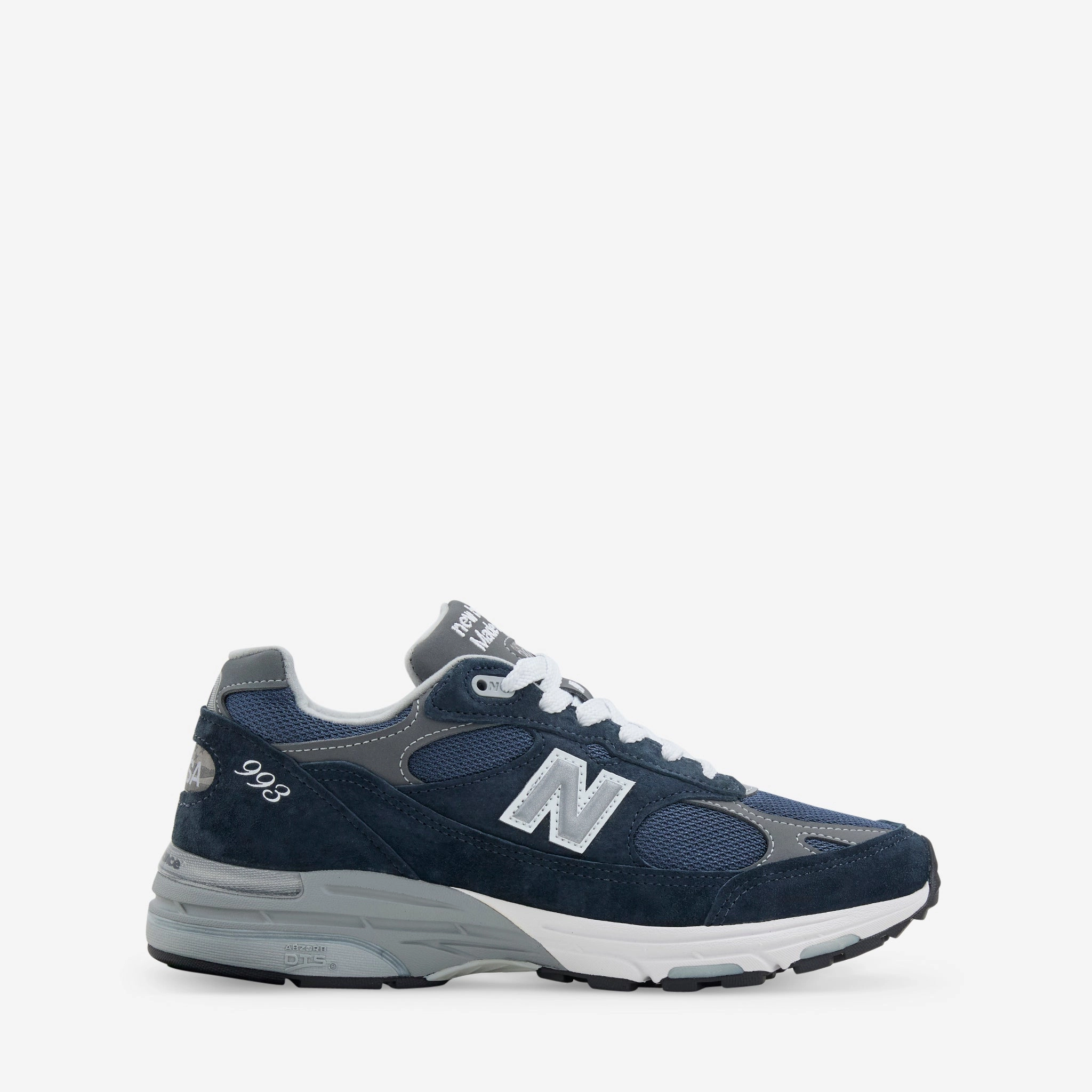 Made in USA 993 Navy | White