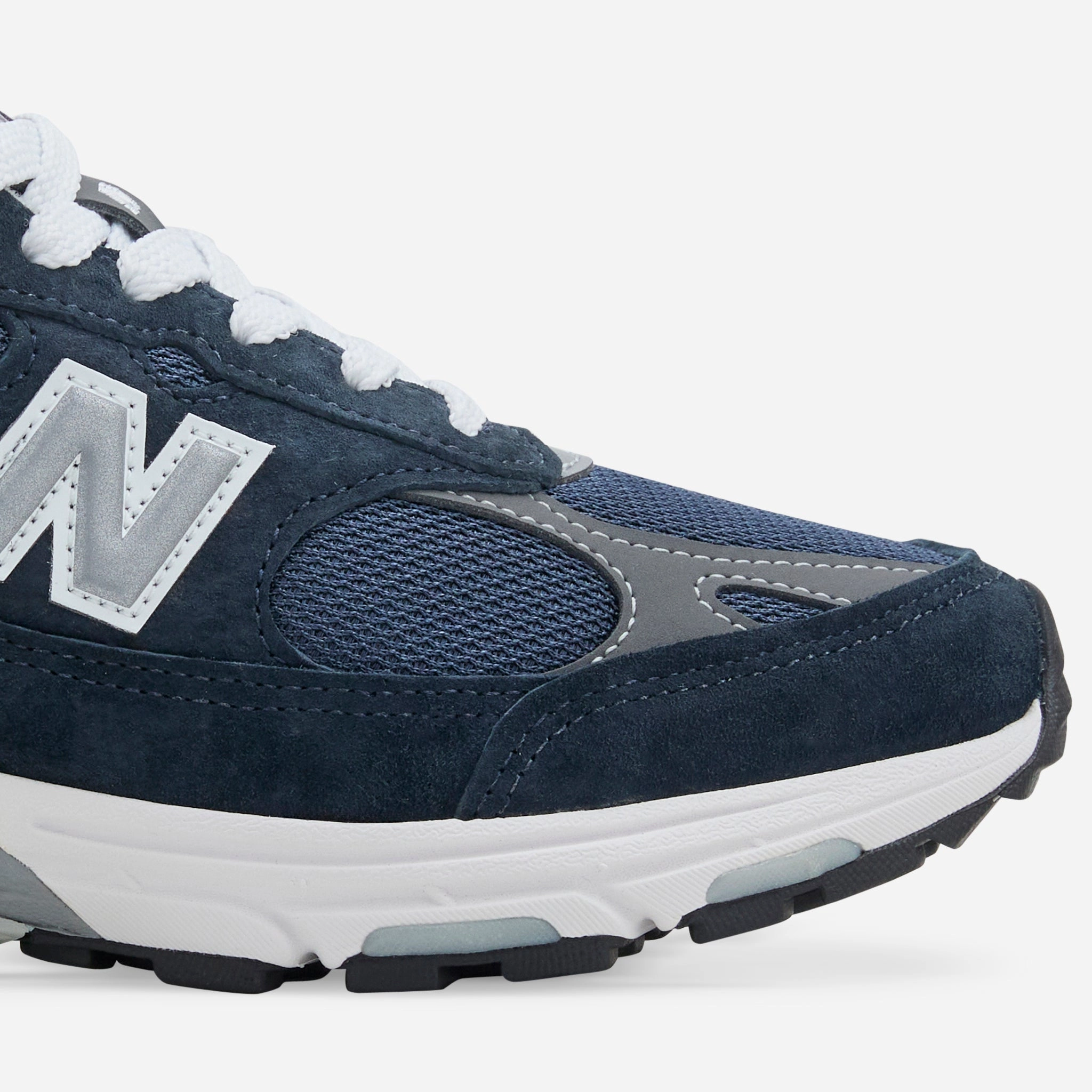 Made in USA 993 Navy | White