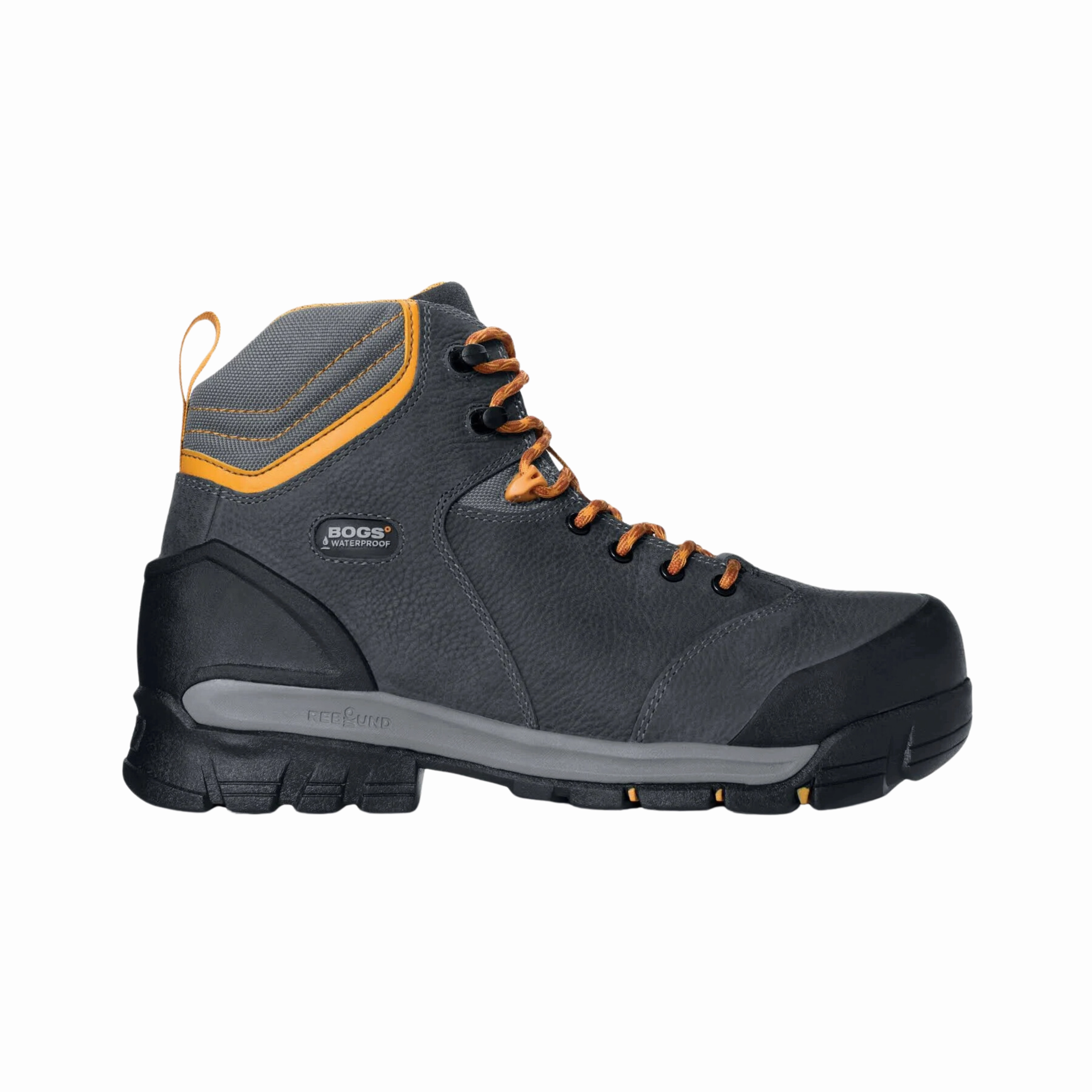 Men's Bedrock 6-inch Composite Toe Boot - Black (Regular Width)