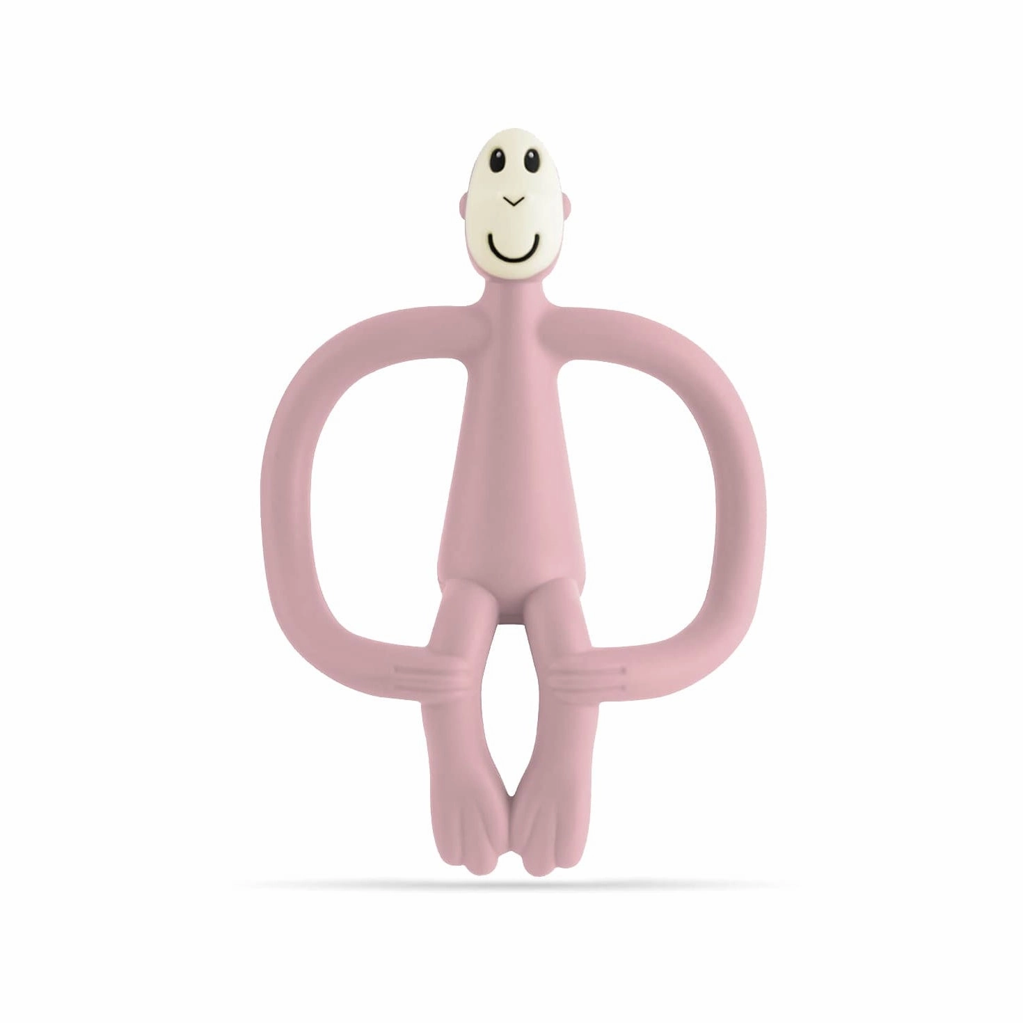 Monkey Teether - Dusty Pink