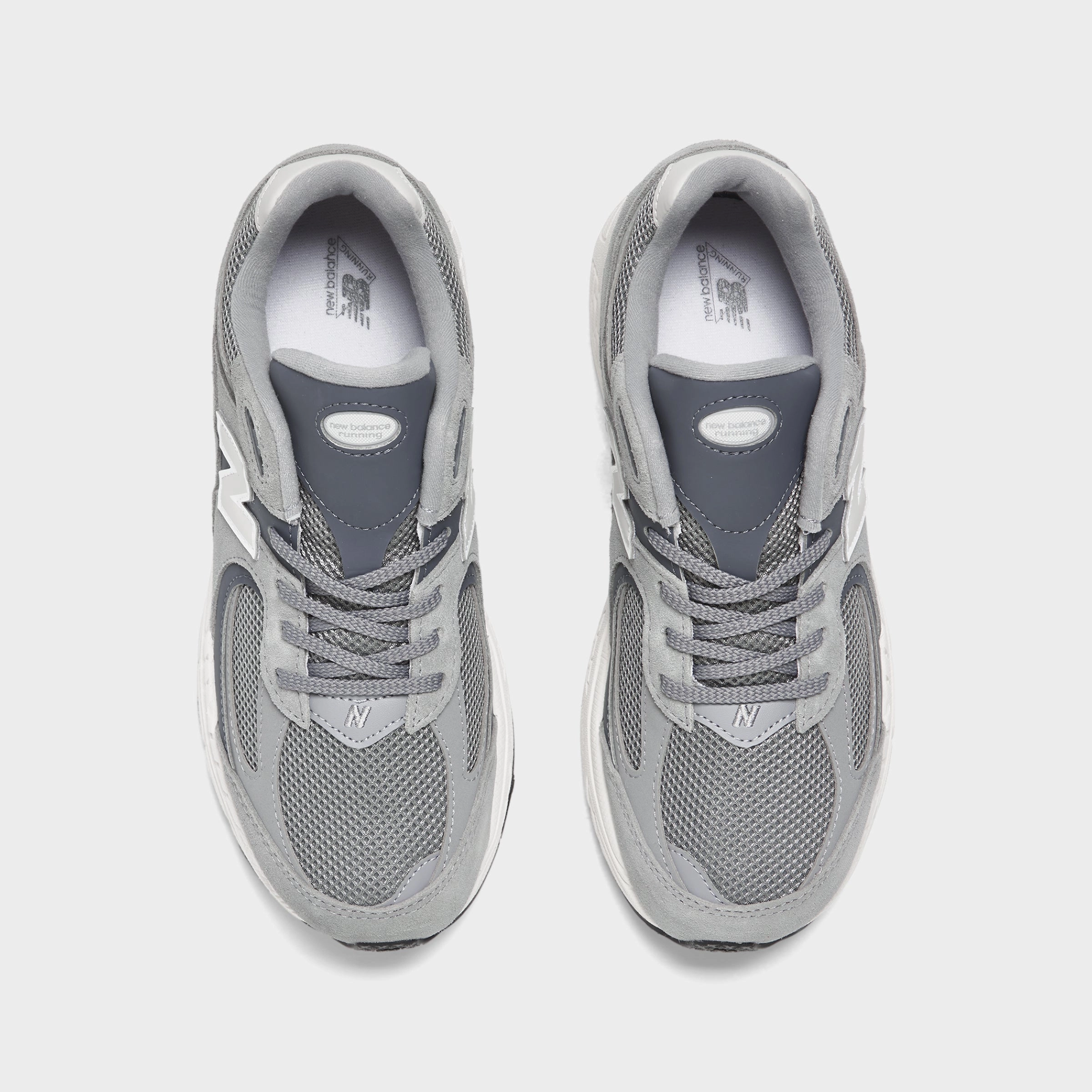 New Balance Juniors' 2002R Grey / White