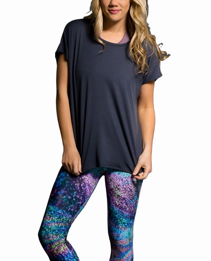 Onzie Hot Yoga Wear Drop Back Top 3056