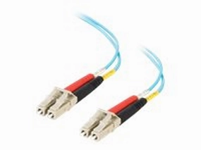 Quiktron - Network cable - LC multi-mode (M) to LC multi-mode (M) - 5 m - fiber optic - 50 / 125 micron - aqua 852-LL2-017HK