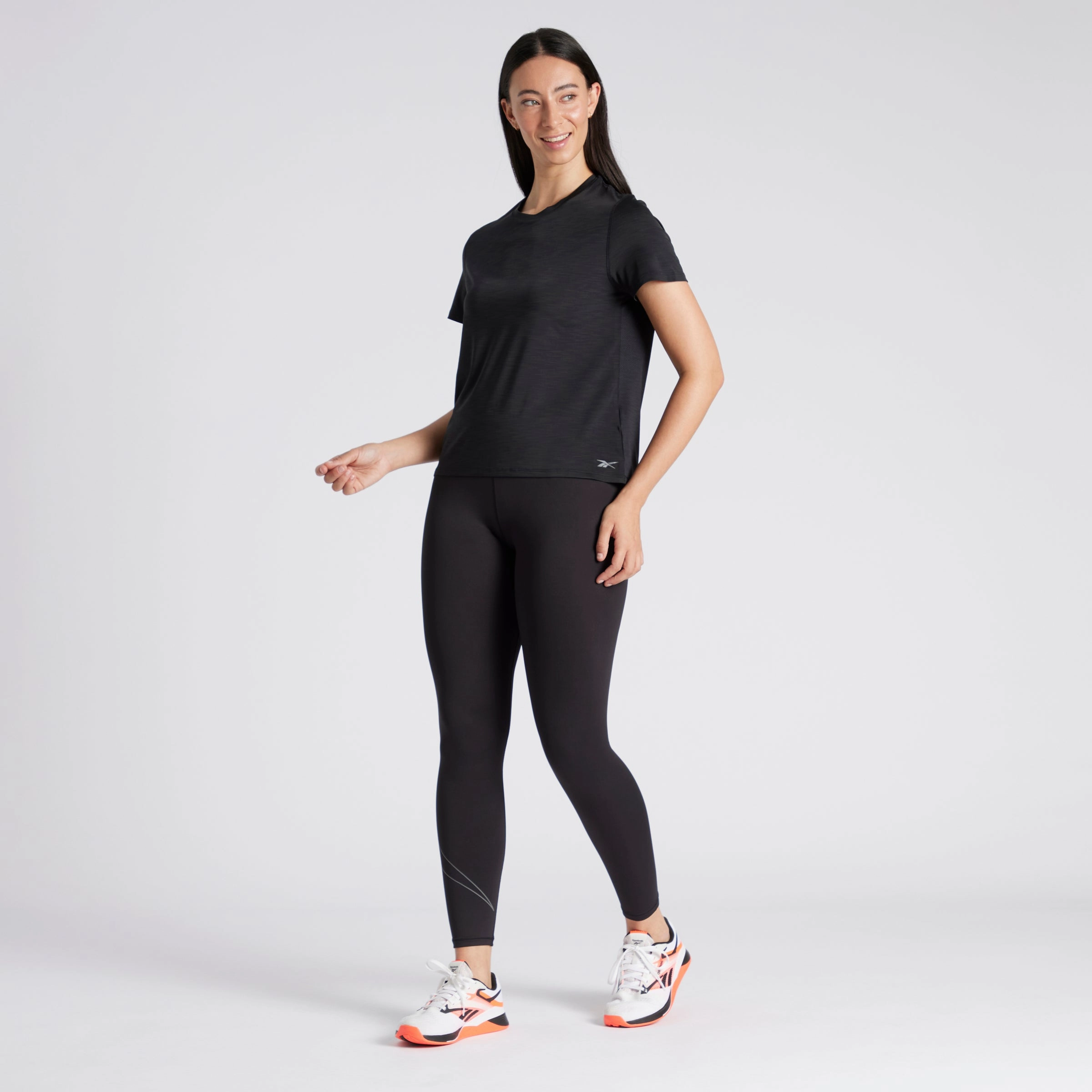 Rbk-Chill Athletic Tee Black