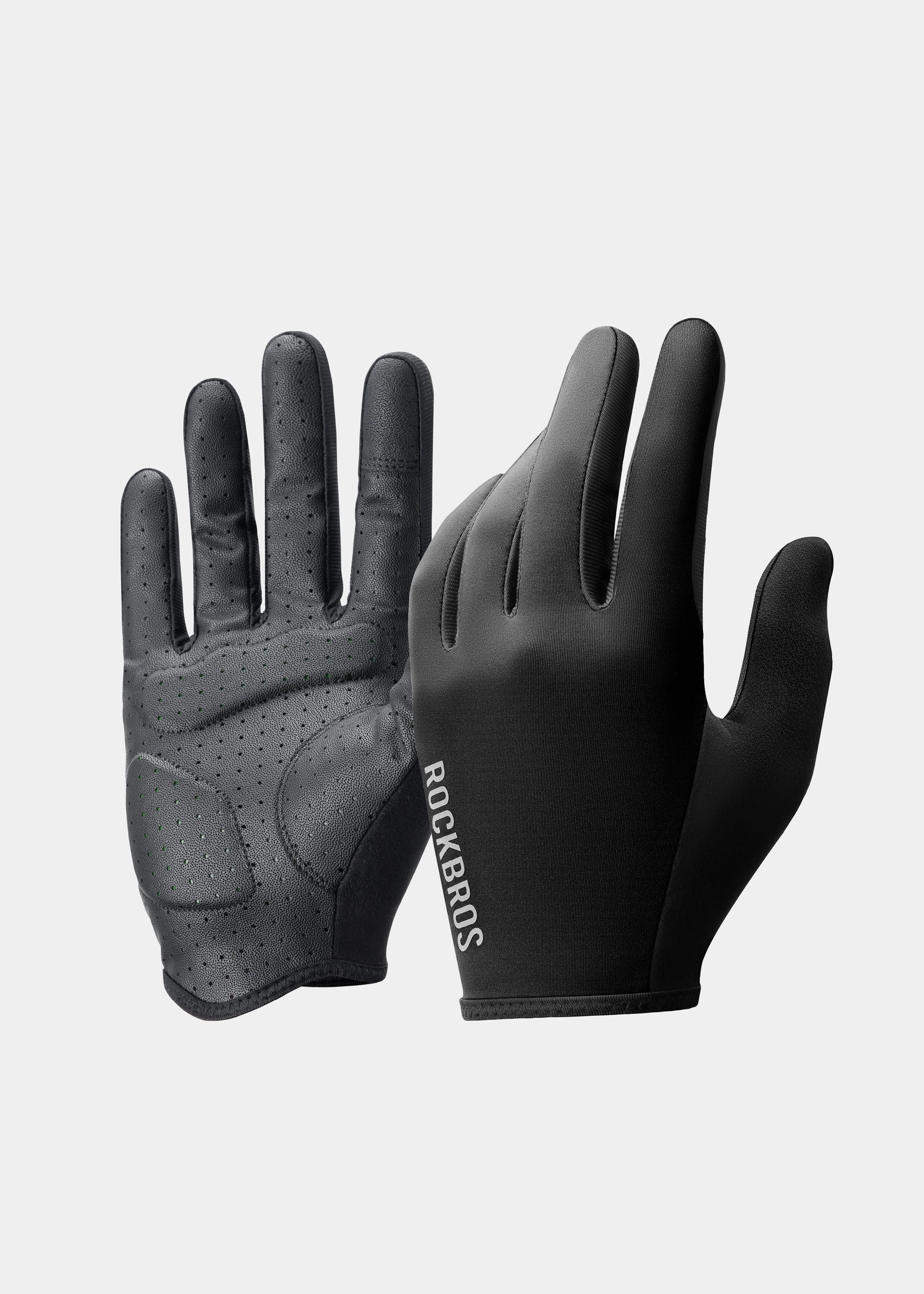 ROCKBROS Road-to-Sky Fine Sheepskin Full Finger Gloves