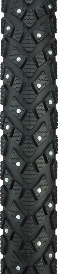 Schwalbe Marathon Winter Plus Tire - 26 x 2, Clincher, Wire, Black/Reflective, Performance Line, 200 Steel Studs